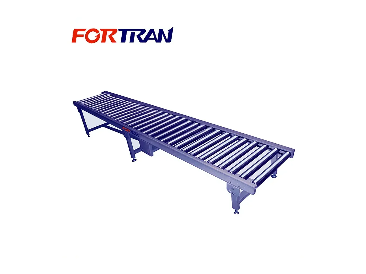 FORTRAN Floor-Level Powered Roller Conveyor for Panels
